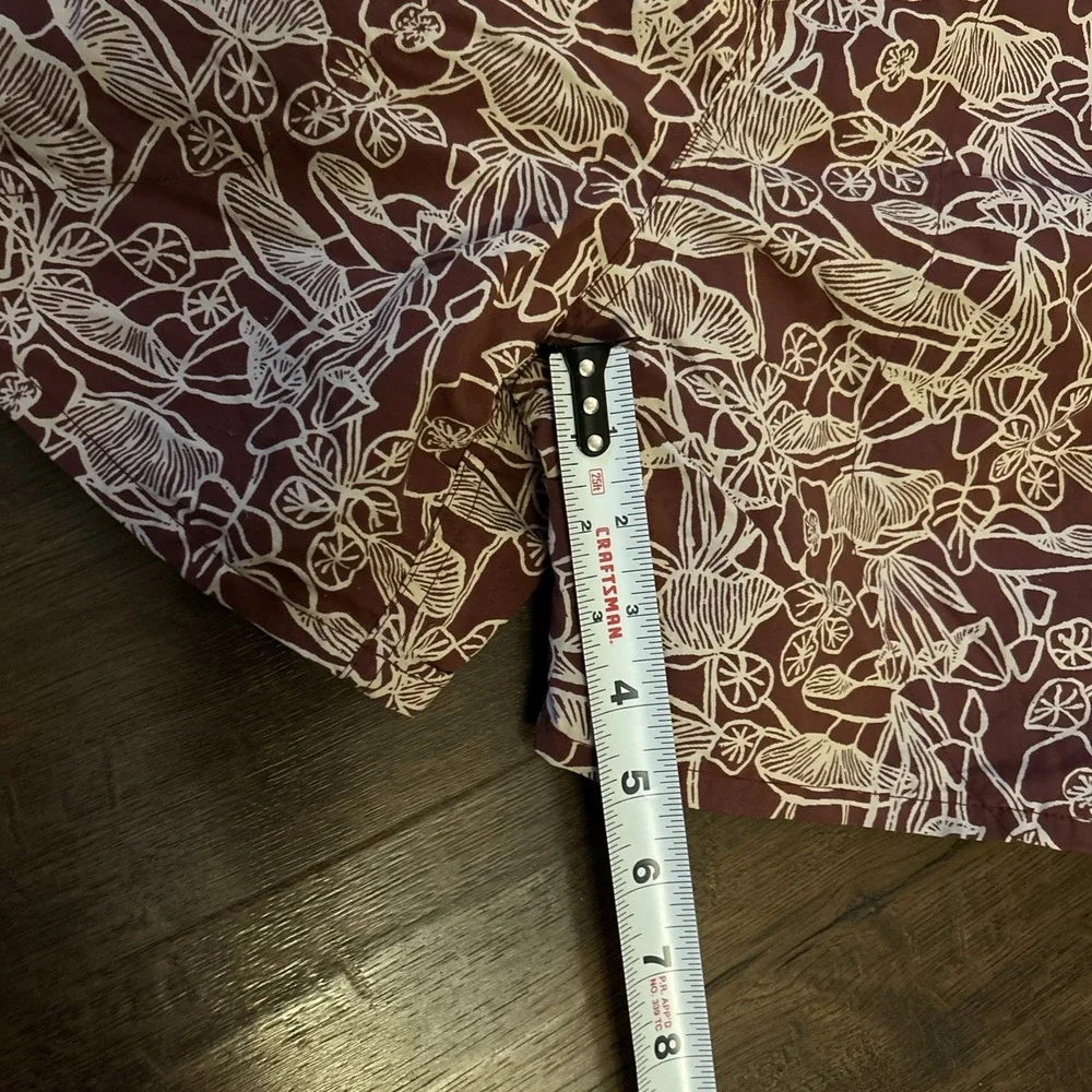 PATAGONIA PRINTED Red Mushroom‎ Forest BOARD SHORT MEN'S Small